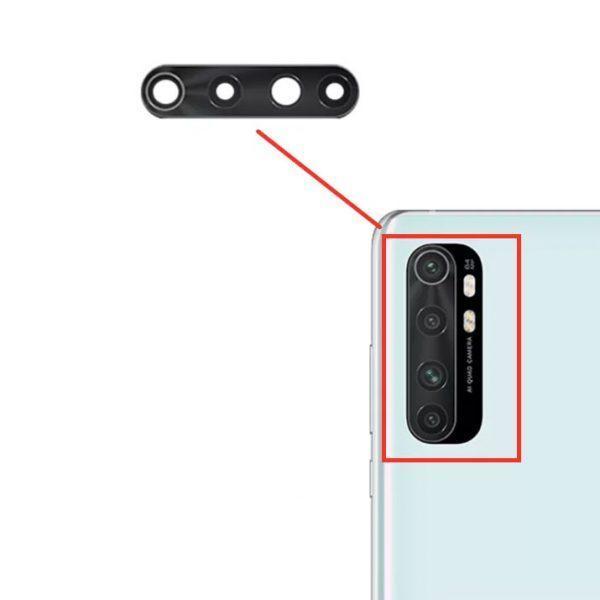 Thay kính camera Xiaomi Mi Note 10 Lite
