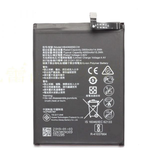 Thay pin Huawei Y9 2019