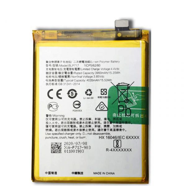 Thay pin Oppo Reno Z