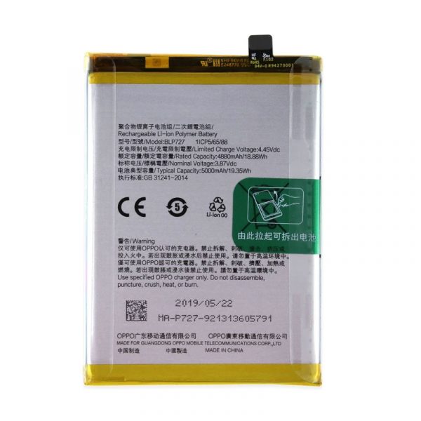 Thay pin Oppo A9 2020