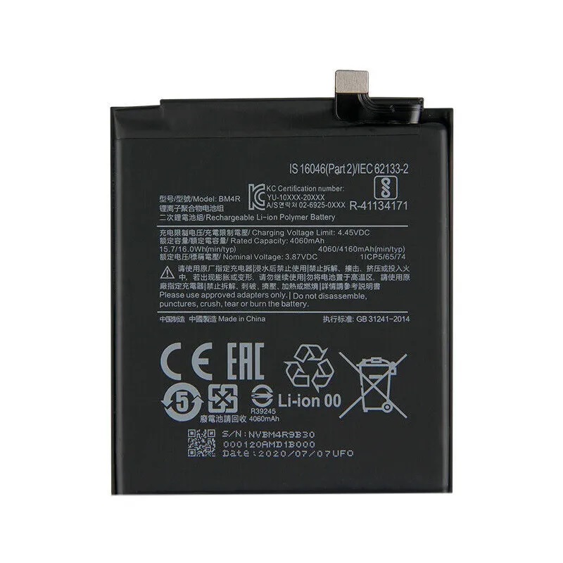 Thay pin Xiaomi Mi 10 Lite - Sua chua dien thoai Minh Phat Mobile HCM - Bac Lieu 0979150456 web https://minhphatmobile.vn