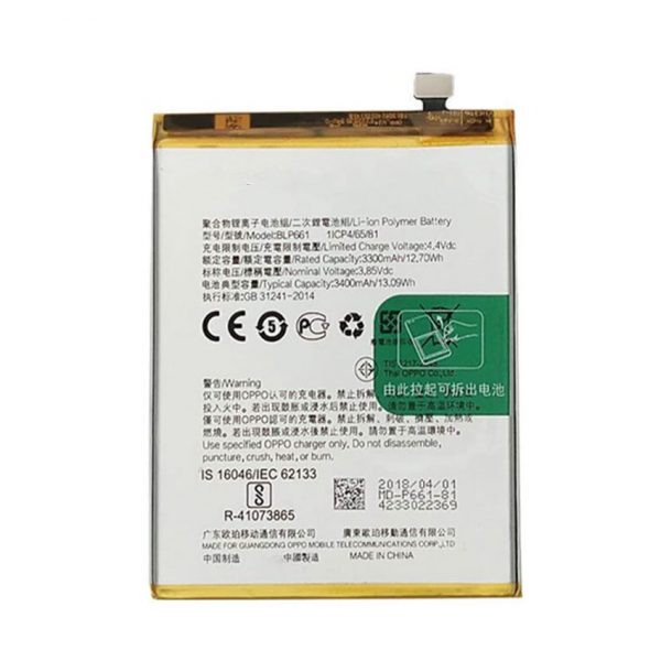 Thay pin Oppo A3