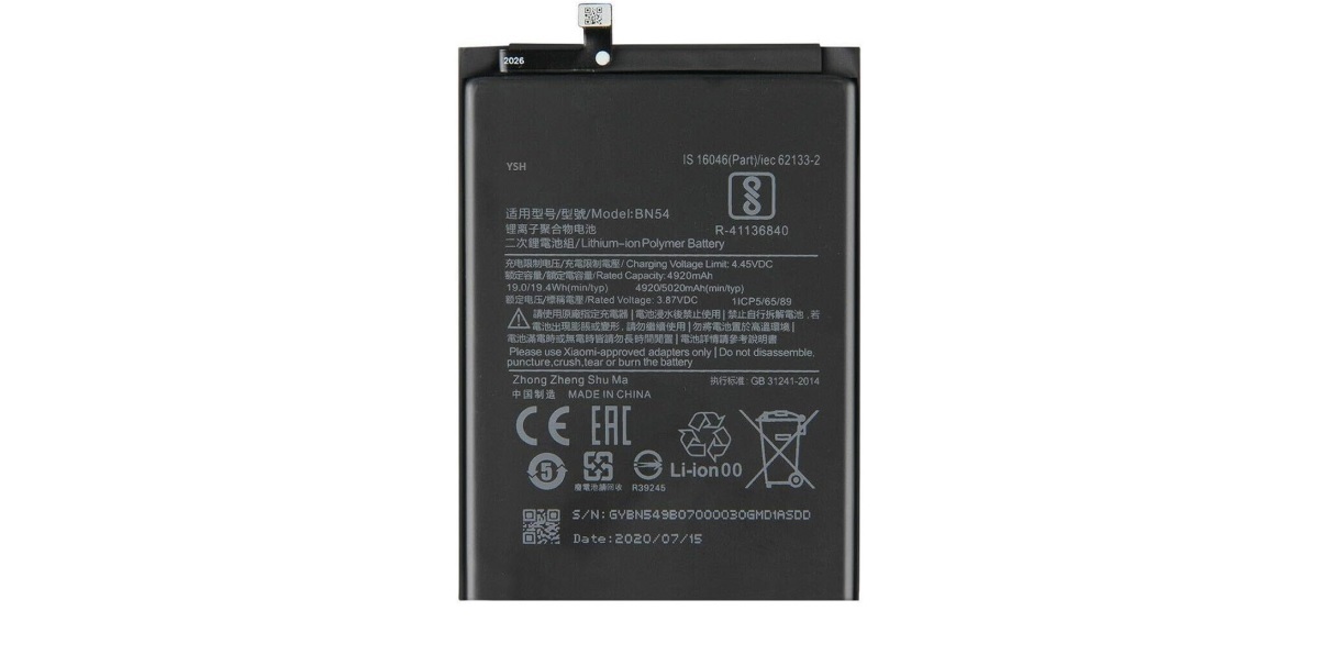 Thay pin Xiaomi Redmi Note 9 Pro - Sua chua dien thoai Minh Phat Mobile HCM - Bac Lieu 0979150456 web https://minhphatmobile.vn