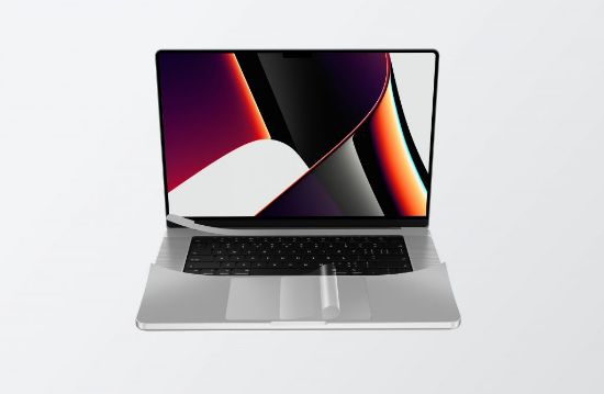 Bộ dán 6-in-1 Innostyle 3M Macbook Pro 2021 Gray 16"