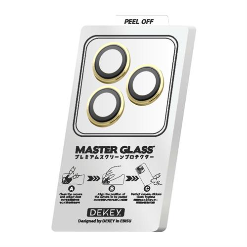 Kính bảo vệ Camera Dekey cho iPhone 14 Pro / 14 Pro Max (Màu Vàng)