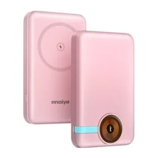 Sạc dự phòng Innostyle Powermag Duo 2 in 1 1000mah Pink