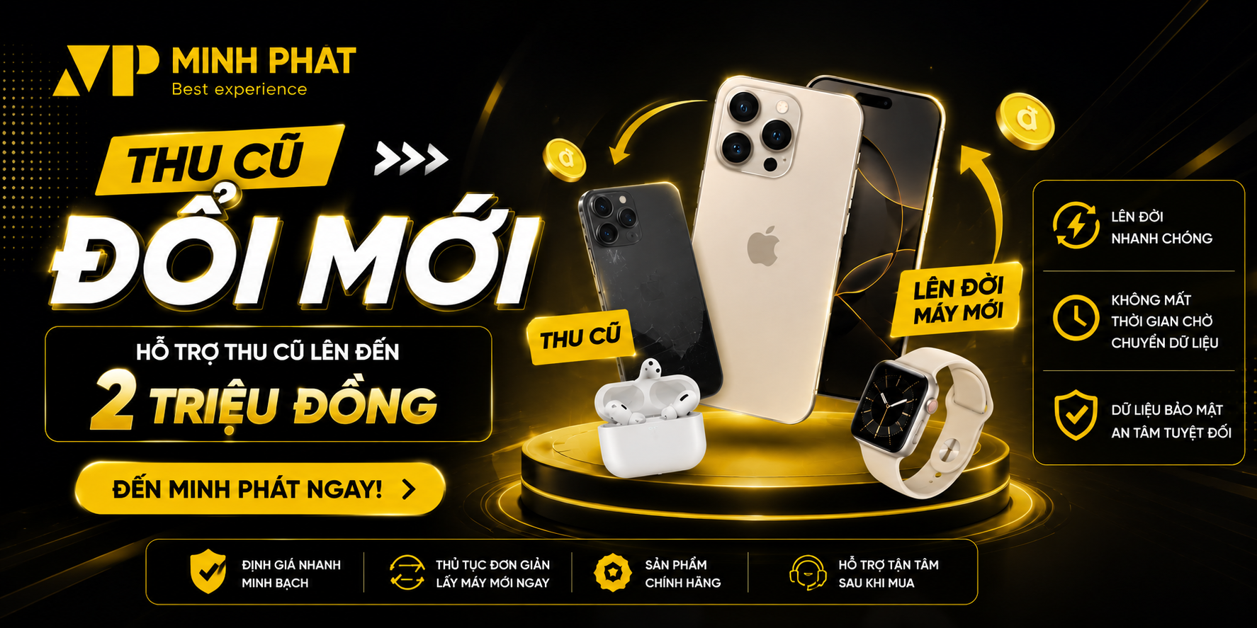 Thu cũ đổi mới tại Minh Phát Mobile