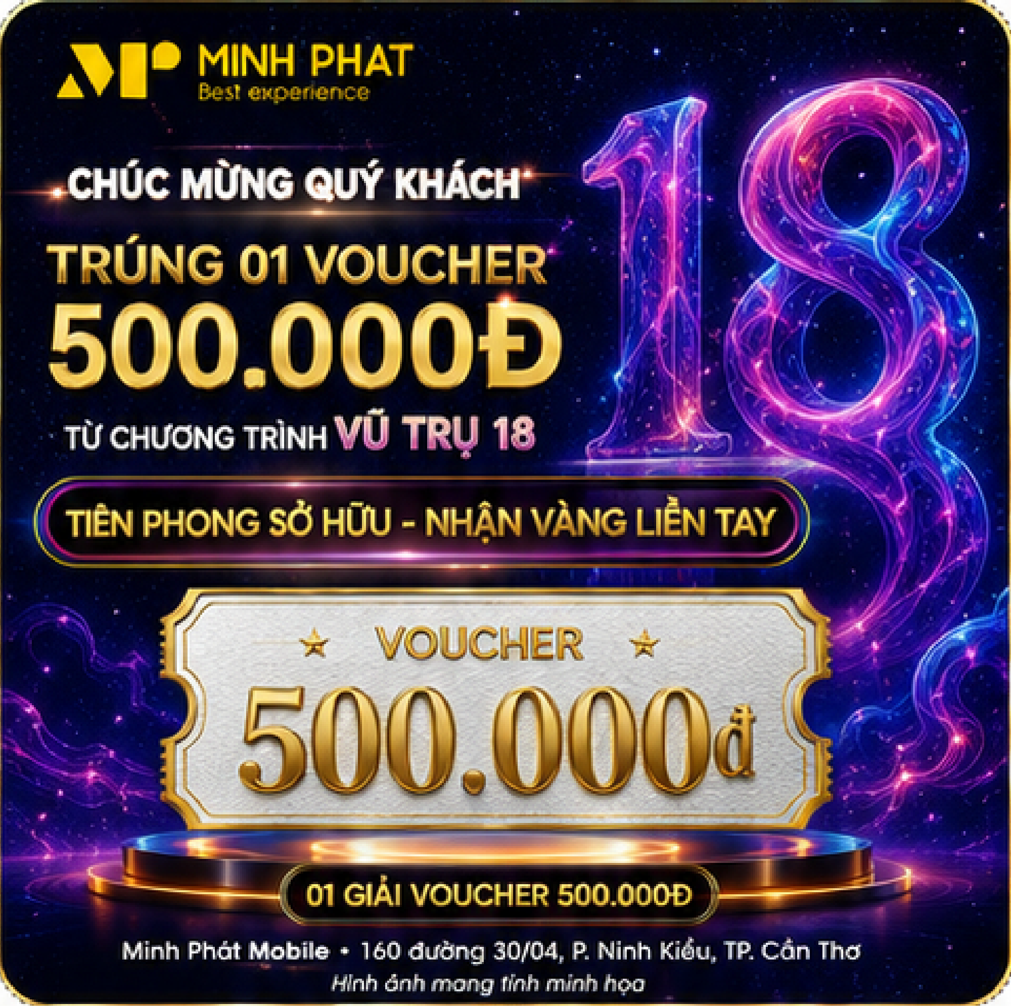 Voucher giảm giá 500.000đ