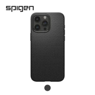 Spigen_ ốp lưng liquid air iphone 15 pro max black