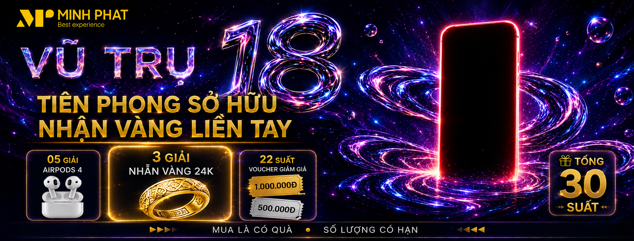 Chiến Dịch Vũ Trụ 18 - Minh Phát Mobile